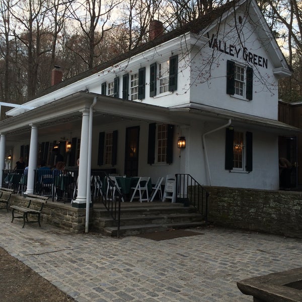 Photo taken at Valley Green Inn by Michael B. on 4/18/2015