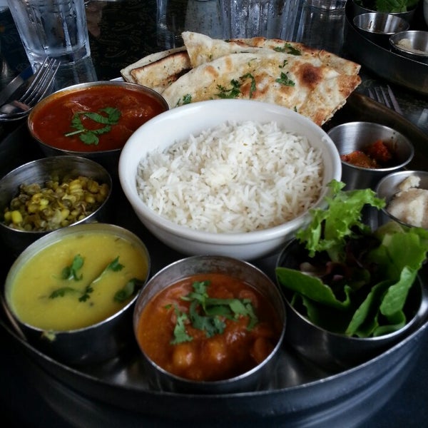 Photo taken at New India Cuisine by Linda on 4/7/2014