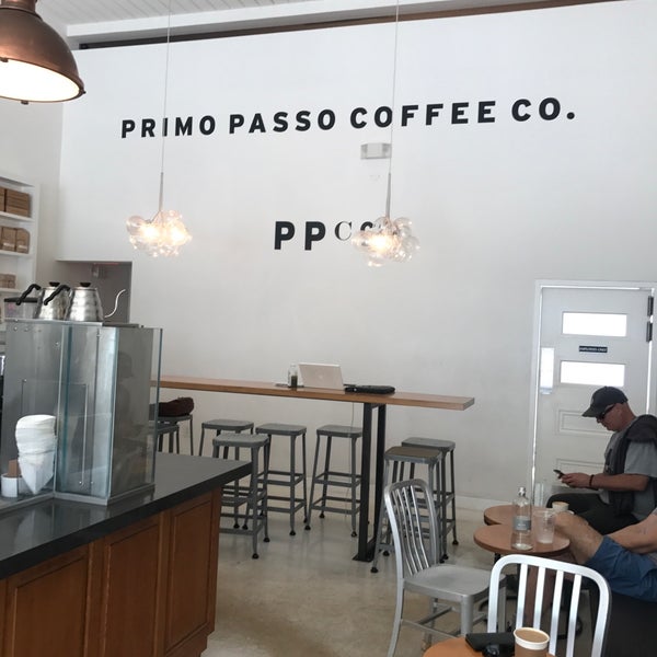 Photo taken at Primo Passo Coffee Co. by Mayly on 9/30/2017