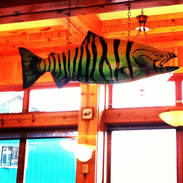 Photo taken at Twisted Fish Company Alaskan Grill by Andrew P. on 5/4/2013