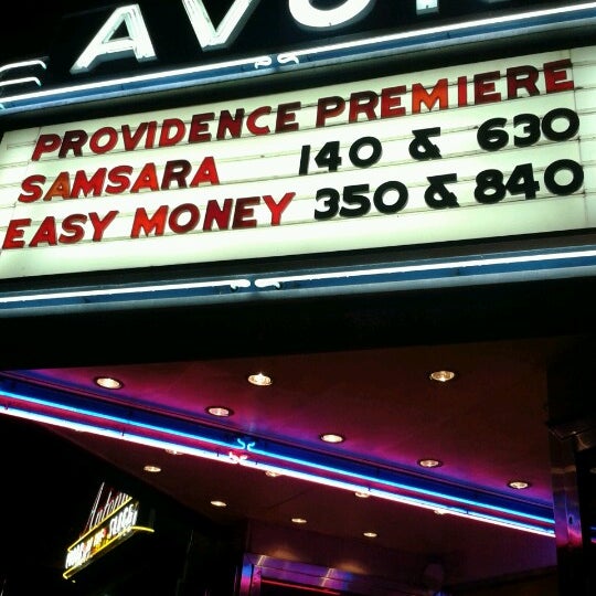 Avon Cinema Indie Movie Theater in Providence