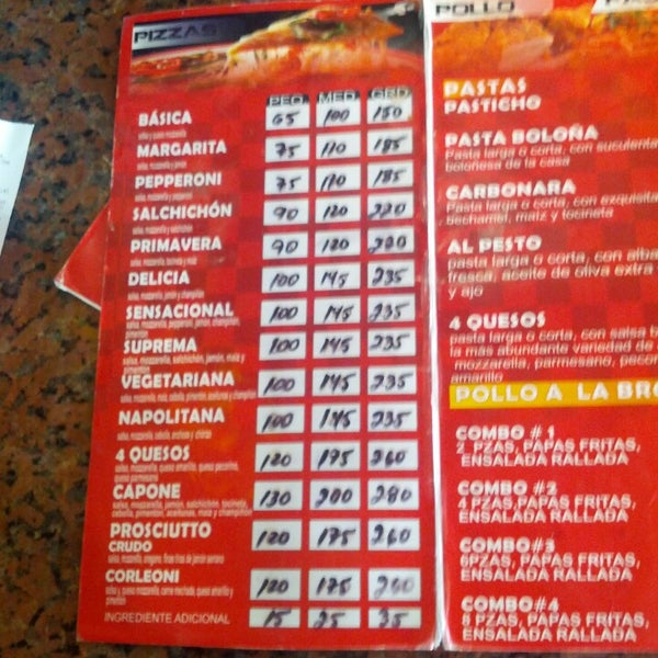 Tavlati Latszolag Fogyasztas Al Capone Pizzeria Etlap Gyumolcsoskert Szamla Halom