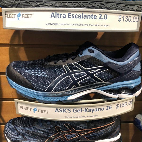 fleet feet asics