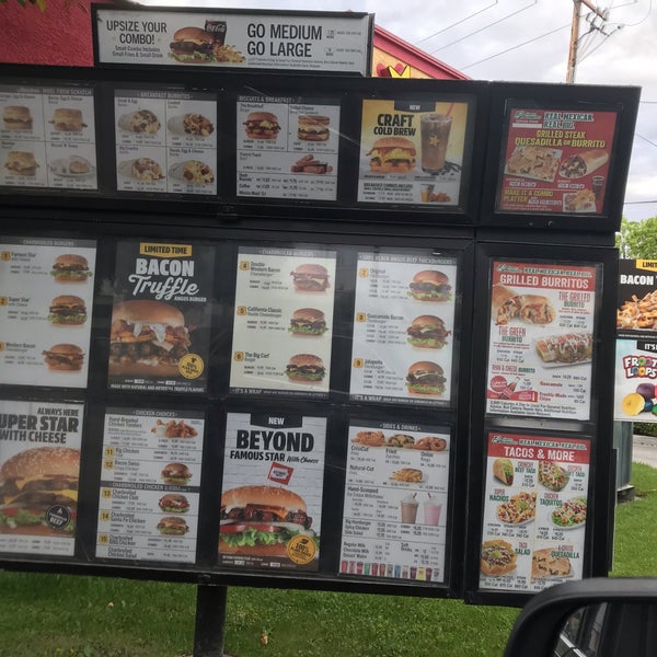 Carl's Jr. Fast Food Restaurant in West Garden Grove