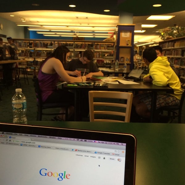 Photo taken at Canton Public Library by Shaimaa F. on 4/12/2014