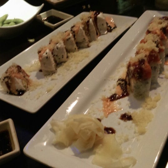 Photo taken at Sushi Mon Japanese Cuisine by Brittany R. on 2/28/2015