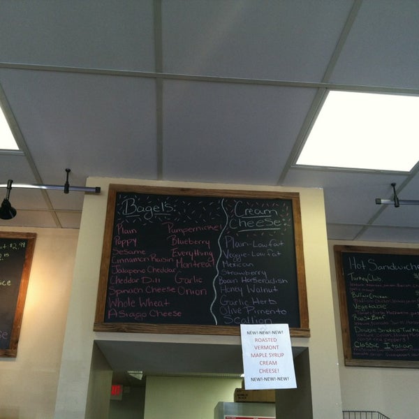 Photo taken at The Bagel Place by Peg T. on 3/30/2013