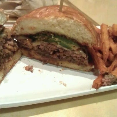 Photo taken at Crave Real Burgers by BrandyJo M. on 12/13/2012