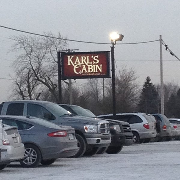 Photo taken at Karl&#39;s Cabin Restaurant &amp; Banquets in Plymouth by Dan R. on 2/21/2013