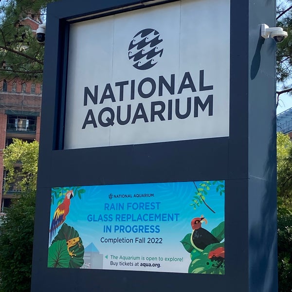 Das Foto wurde bei National Aquarium von Vera M. am 9/17/2022 aufgenommen