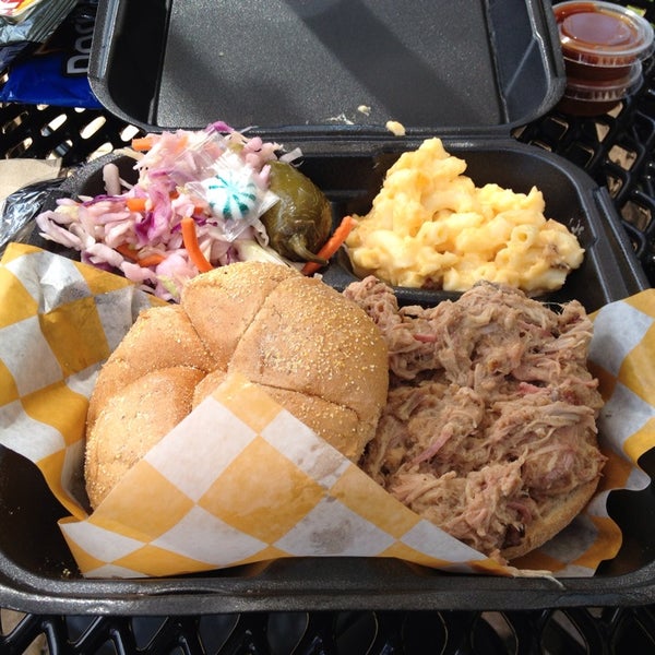 Photo taken at Curley&#39;s Q BBQ Food Truck &amp; Catering by Tara J. on 8/16/2013