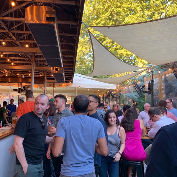 Photo taken at Dacha Beer Garden by Chris P. on 8/29/2019