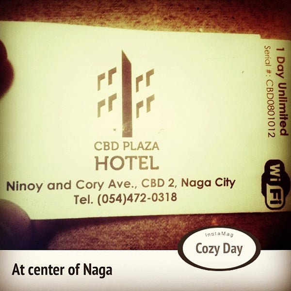 รูปภาพถ่ายที่ CBD Plaza Hotel - Naga City โดย Marjulie G. เมื่อ 5/16/2014