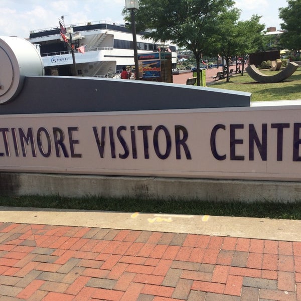 Photo taken at Baltimore Visitor Center by Christe L. on 7/23/2014