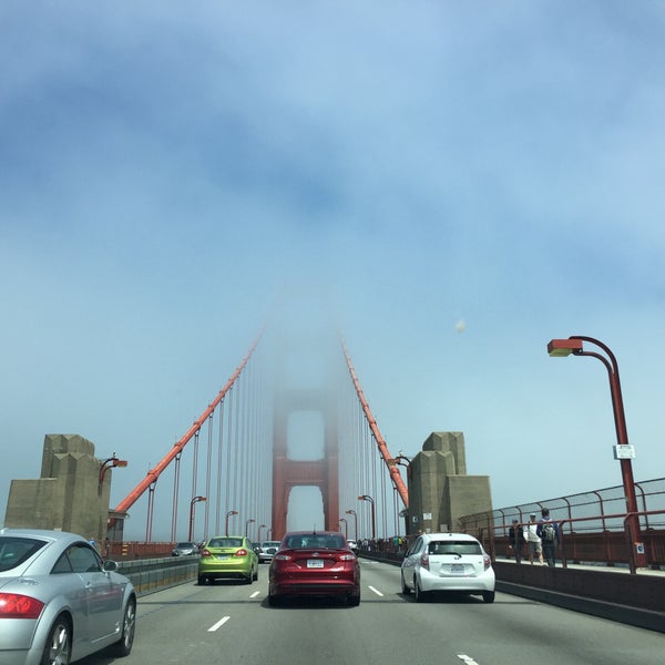 6/5/2016 tarihinde Evin R.ziyaretçi tarafından Golden Gate Bridge'de çekilen fotoğraf