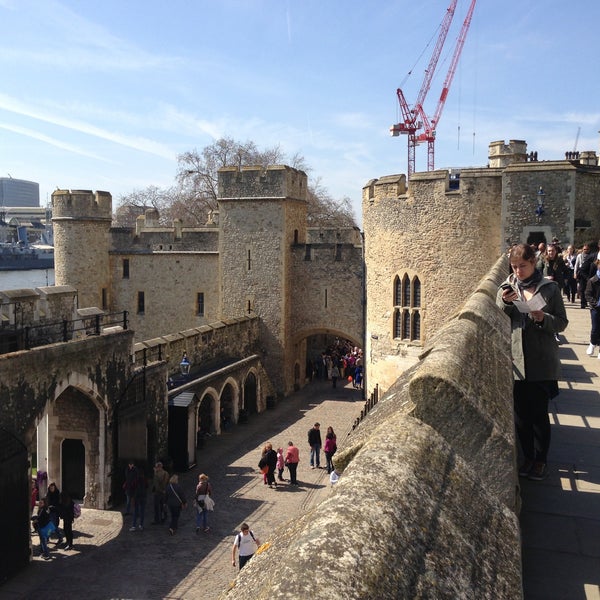 Photo taken at Tower of London by Alexey S. on 4/23/2013