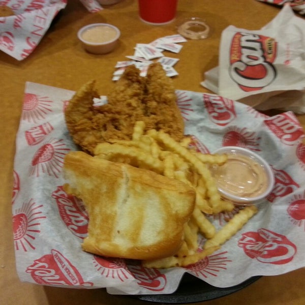 Photo taken at Raising Cane&#39;s Chicken Fingers by Kent B. on 5/19/2013