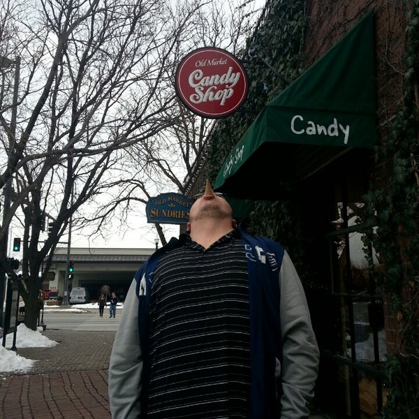 Photo taken at Old Market Candy Shop by Kent B. on 3/2/2013