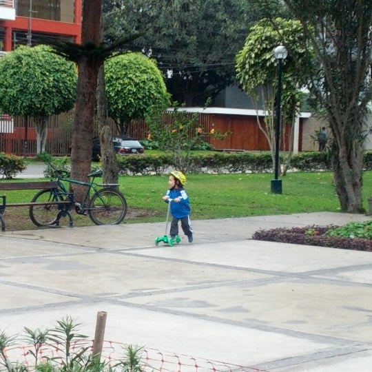 Photo taken at Parque Ramon Castilla by Renzo E. on 10/6/2012