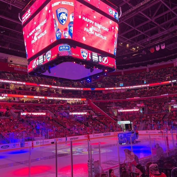 Снимок сделан в Amerant Bank Arena пользователем Ari D. 5/17/2022