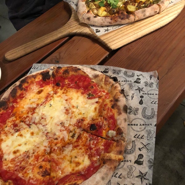 Really quick unique wood fired pizzas! They even have cookie ice cream sandwiches made with homemade chocolate chip cookies!