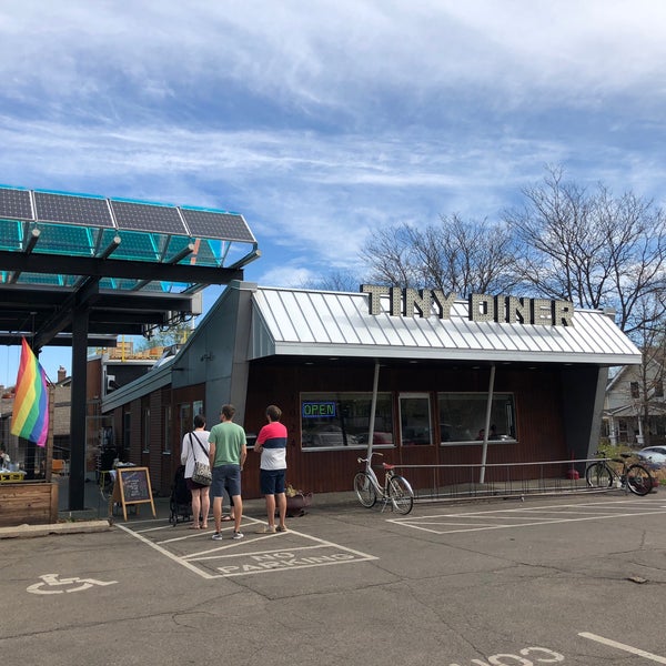 Photo taken at Tiny Diner by Abby A. on 5/6/2018
