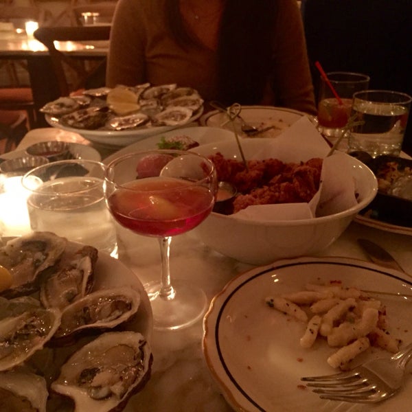 Solid happy hour with $1 oysters and $10 cocktails (normally $13) on Mondays. Fried alligator and beignets were great as well.