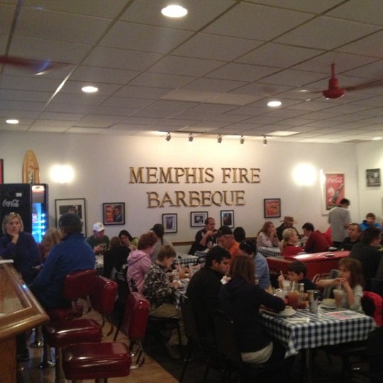 Photo taken at Memphis Fire Barbeque Company by Oakville N. on 10/20/2012