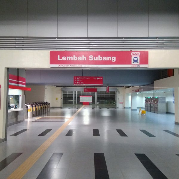 Photos at RapidKL Lembah Subang (KJ25) LRT Station  Jalan PJU 1a/46