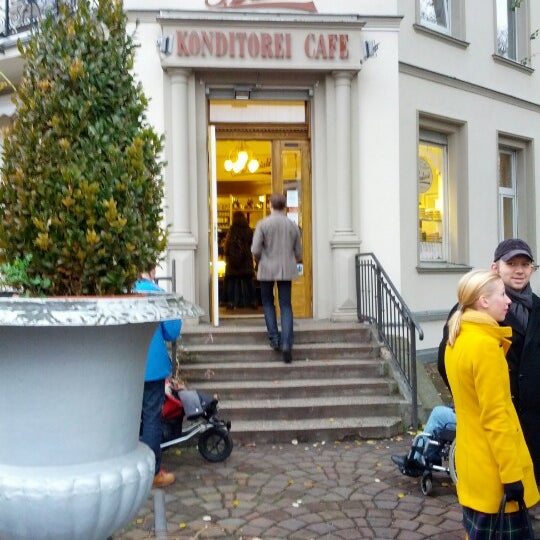Photo taken at Konditorei &amp; Café Buchwald by Dominic T. on 11/11/2012