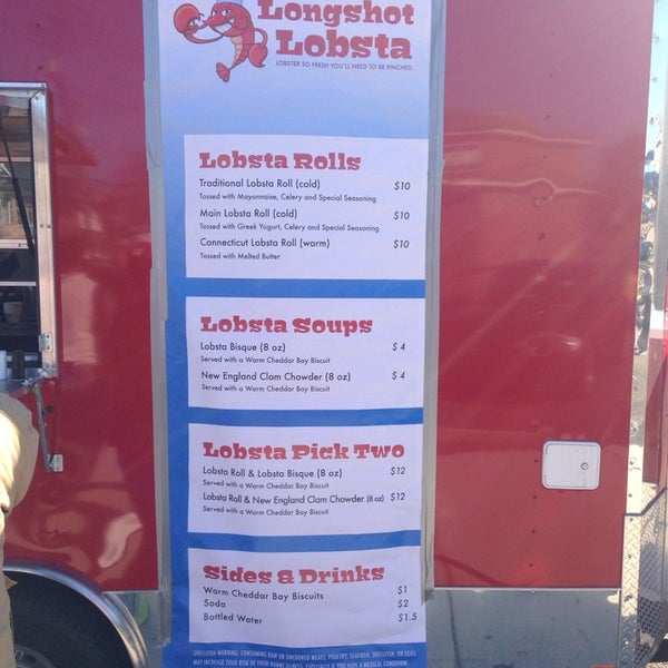 Longshot Lobsta Food Truck In Louisville