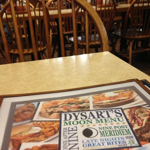 Photo taken at Dysart&#39;s Restaurant by Justin R. on 4/1/2013
