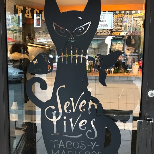 Photo taken at Seven Lives - Tacos y Mariscos by Greg B. on 11/23/2017