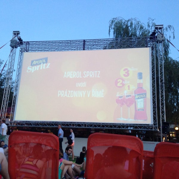 6/10/2014にPavel D.がAperol Spritz Letní kinoで撮った写真