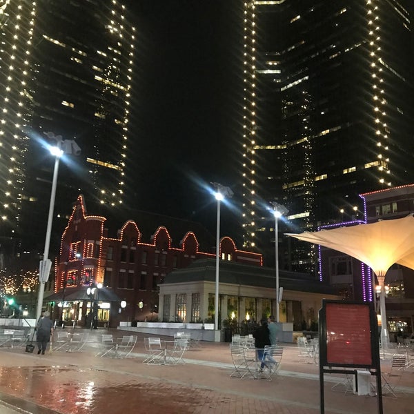 Photo taken at Sundance Square by Adriana on 3/2/2020