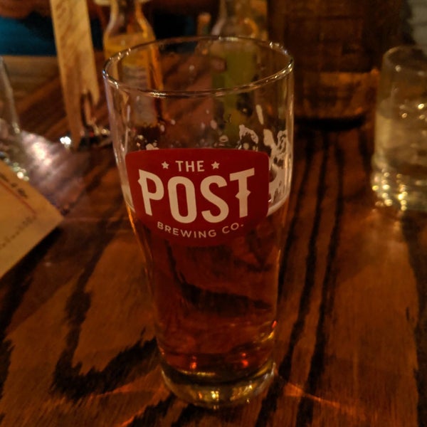 Photo taken at The Post Brewing Company by Clayton P. on 10/16/2019