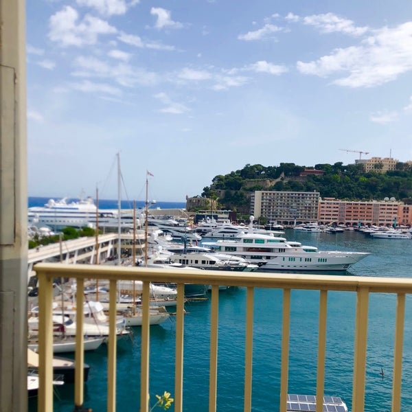 Photo taken at Riviera Marriott Hotel La Porte de Monaco by Sarah B. on 6/11/2018