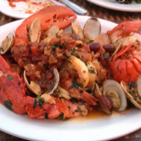 Seafood pasta dishes are to die for.  Chef will tweak it to your liking. Just ask.