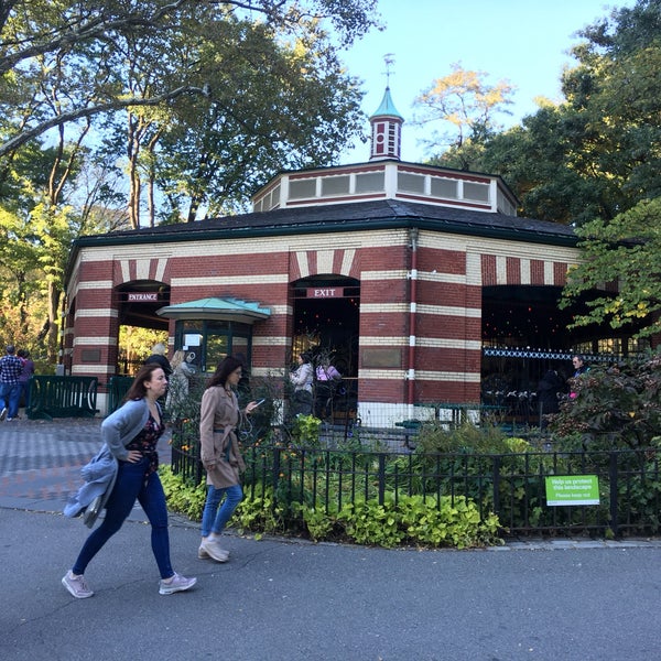 Photo taken at Central Park Carousel by Pete S. on 10/23/2019