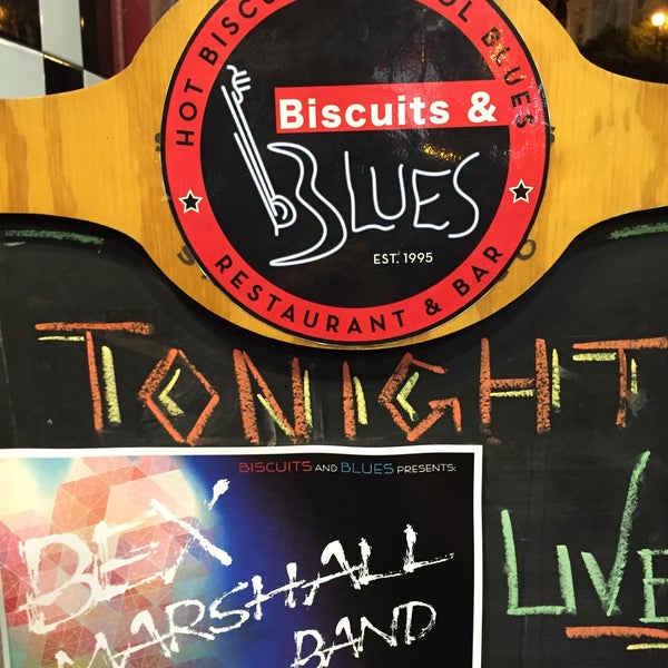 Photo taken at Biscuits and Blues by Eduard M. on 12/7/2015