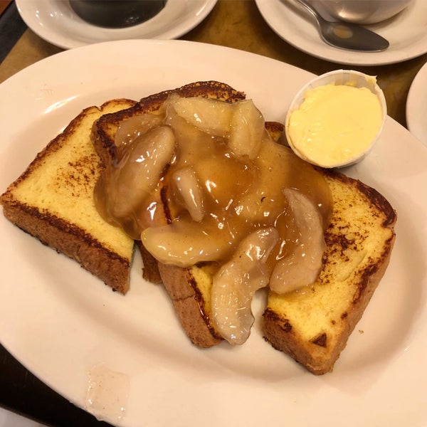 The French Toast is great, but putting butter on it is totally unnecessary