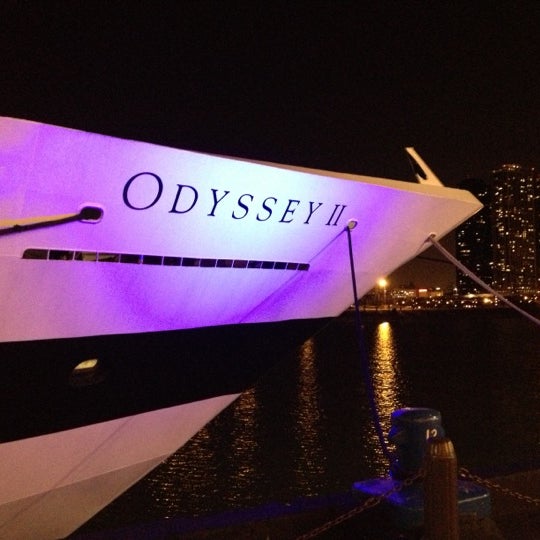 Photo taken at Odyssey Cruises by Ali F. on 11/14/2012