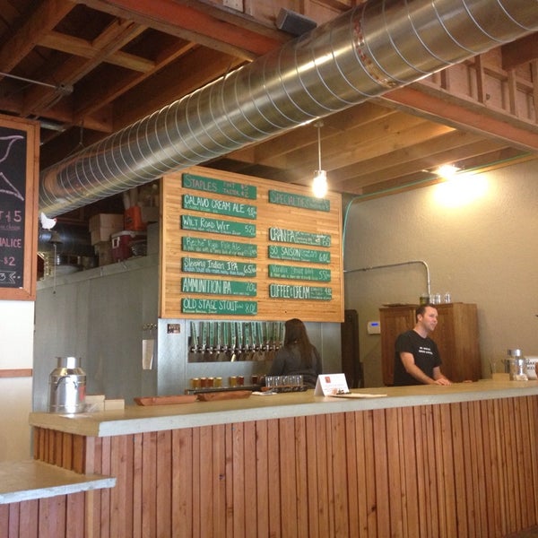 Photo taken at Fallbrook Brewing Company by Sarah D. on 1/25/2014