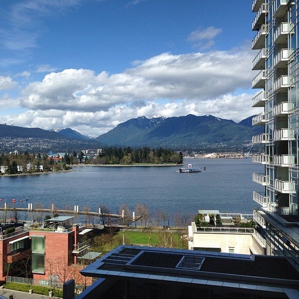 Photo taken at Renaissance Vancouver Harbourside Hotel by Teri-Lyn C. on 4/9/2014