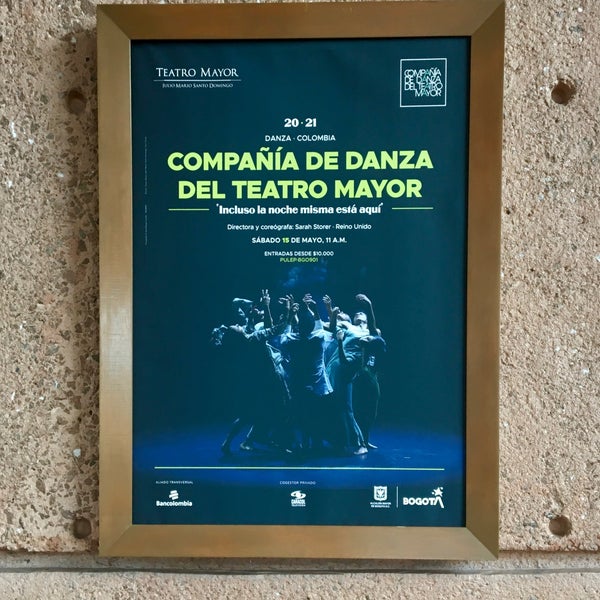รูปภาพถ่ายที่ Teatro Mayor Julio Mario Santo Domingo โดย Maria Alejandra R. เมื่อ 5/15/2021
