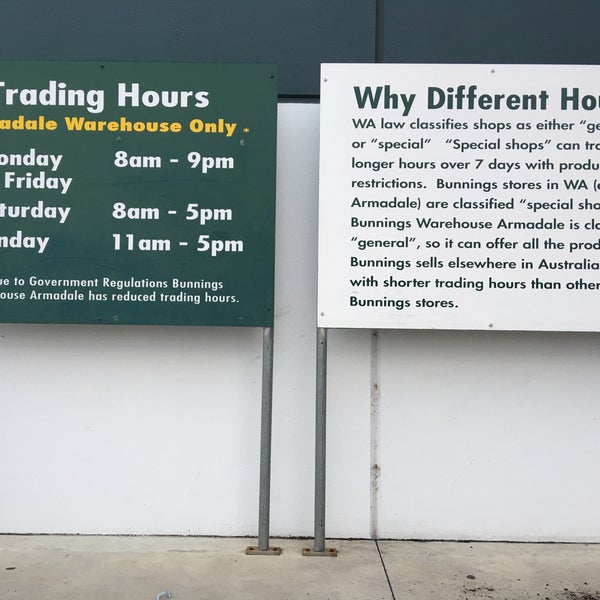 Bunnings Warehouse Armadale, WA
