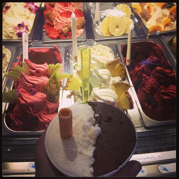 Photo taken at Frost, A Gelato Shop by dawn b. on 7/1/2013