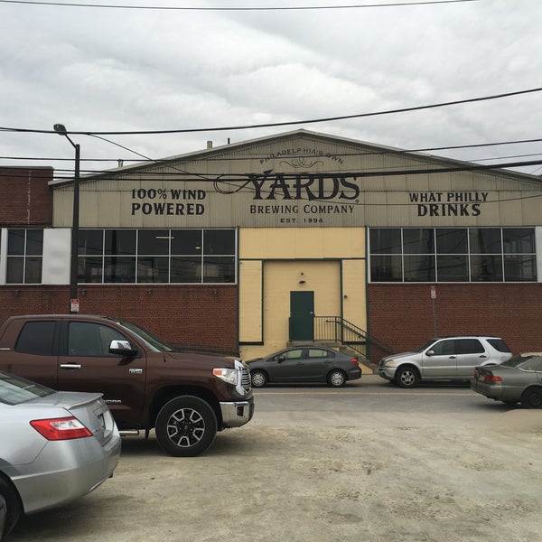 รูปภาพถ่ายที่ Yards Brewing Company โดย K เมื่อ 3/12/2016