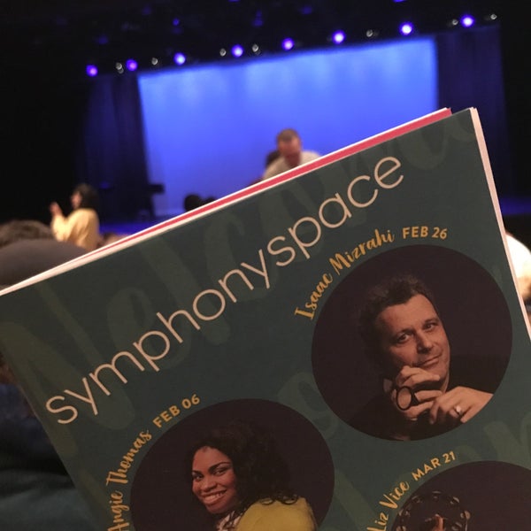 Photo taken at Symphony Space by Staci C. on 1/6/2019