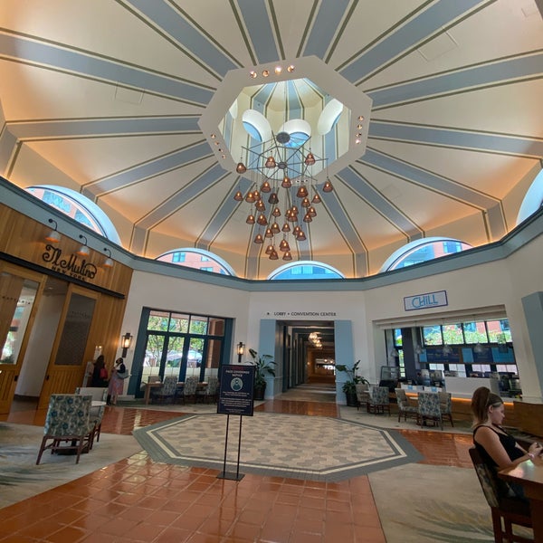 Photo taken at Walt Disney World Swan Hotel by Kristen J. on 7/18/2022